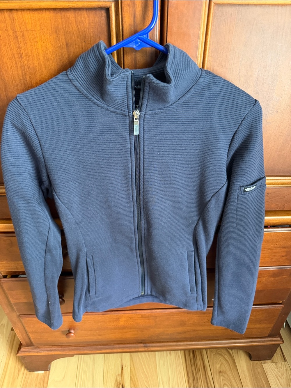 Zip-Up FleeceJacket - navy